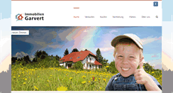 Desktop Screenshot of immobilien-garvert.de