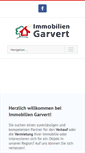 Mobile Screenshot of immobilien-garvert.de